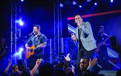 Dupla João Bosco e Vinícius se apresenta hoje em Araçatuba&nbsp;