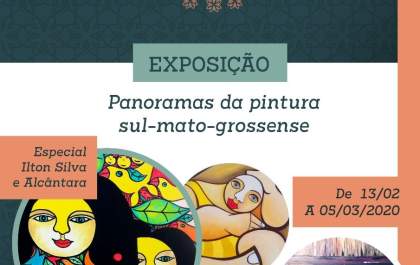 Três Lagoas ganha exposição de pintores consagrados de MS
