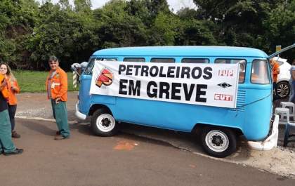 Greve dos petroleiros em Três Lagoas já chega no seu 12° dia