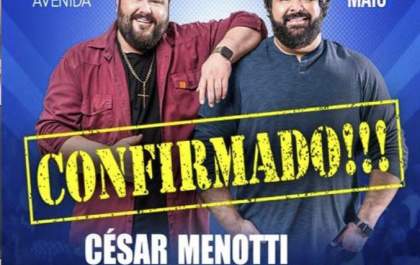 Santa Casa ganhará violão autografado pela dupla César Menotti & Fabiano