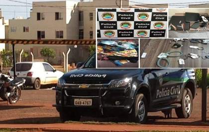 Polícia Civil recupera diversos produtos furtados de comércio em TL