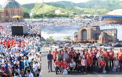 Três Lagoas participa XII Romaria Nacional do Terço dos Homens