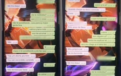 Jovem denuncia pai por estupro e pede socorro para amigos