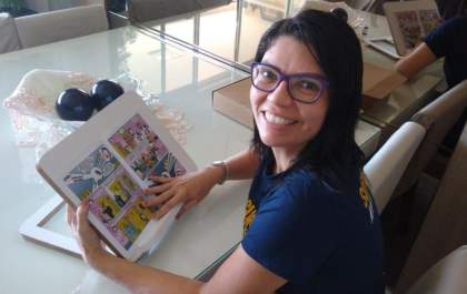 Para facilitar o entendimento das leis, professora de Direito cria revista em quadrinho sobre CF
