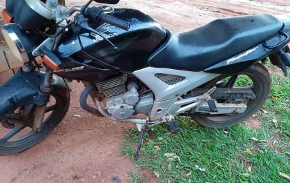 Moto furtada perto do hospital