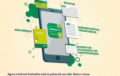 Unimed Andradina lança aplicativos para beneficiários e cooperados