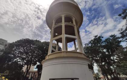 Samar substituirá desenhos em reservatório na praça João Pessoa