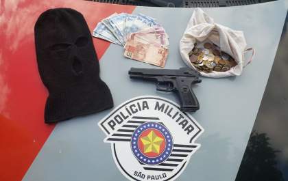 PM detém 3 após roubo em loja de doces em Birigui