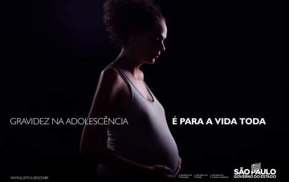 São Paulo lança campanha 'Gravidez na adolescência é para a vida toda'