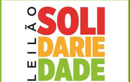 Leilão da solidariedade acontece neste domingo