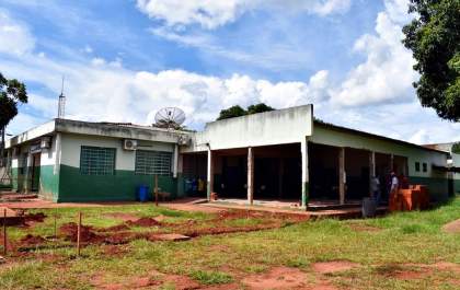 Escola Municipal Joaquim Camargo passa por obras de reforma e ampliação em Selvíria