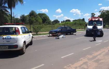 Acidente mata motociclista no Jardim Cangalha
