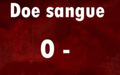 Hemonúcleo precisa de sangue “O (negativo)” com urgência