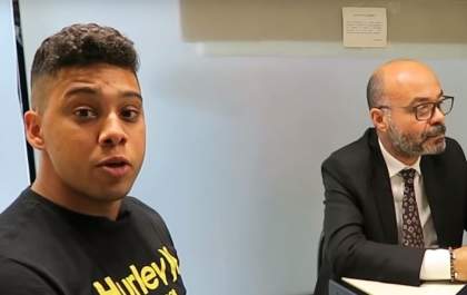 PM Gabriel Monteiro causa comoção nas redes sociais