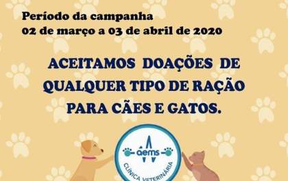 Trote Solidário: alunos de medicina veterinária estão arrecadando ração&nbsp;