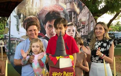 Harry Potter em festa temática