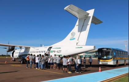 Azul Companhia Aérea continua trabalho em Três Lagoas