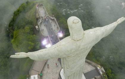 Pontos turísticos foram fechados no Rio por conta do coronavírus