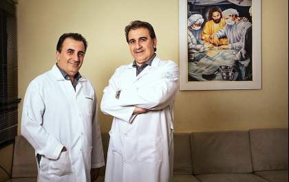 José Alberto e Alexandre Salomão, amor e dedicação à Medicina