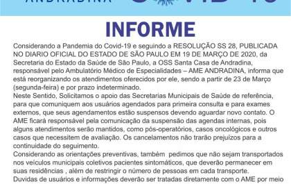 AME de Andradina está reestruturando atendimento