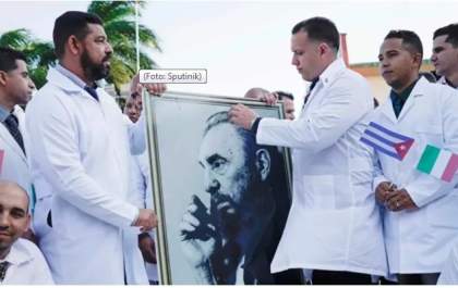 Solidariedade: Médicos cubanos estão na Itália para a guerra contra o coronavírus