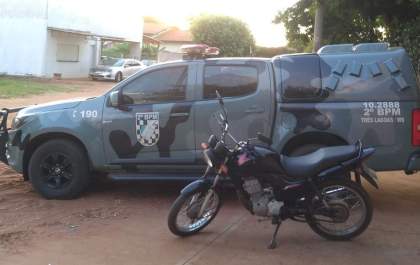 Detento de 'saidinha' volta para a cadeia ao ser flagrado com moto furtada