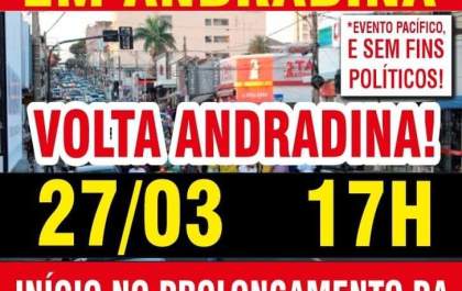 Comerciantes fazem buzinaço para reabrir lojas