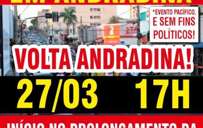 Liminar proíbe manifestação em Andradina