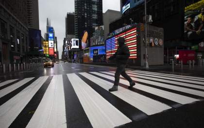 Estados Unidos registra 500 mortes em 24 horas por causa da pandemia