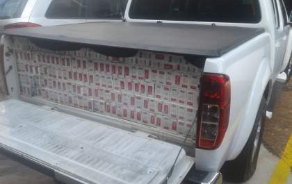 Polícia apreende caminhonete com 20 mil maços de cigarros em Birigui