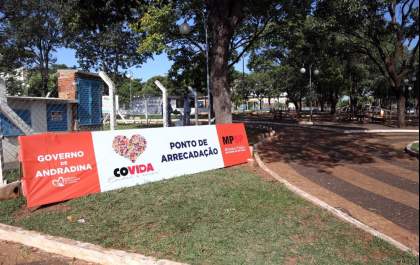 Governo de Andradina e Ministério Público estão recebendo doações na Campanha Covida