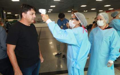 Governo do Estado realiza Barreira Sanitária em TL