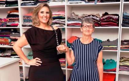 Áurea e Valéria, mulheres de negócio