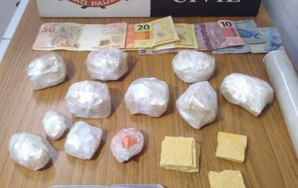 Morador no Santana é preso com quase meio quilo de pasta base