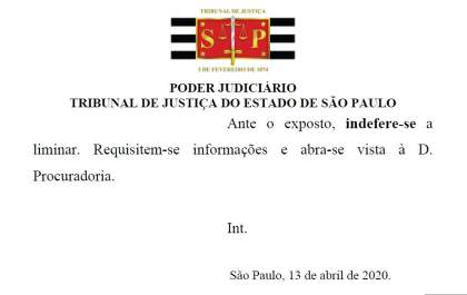 Justiça nega liminar de prefeito da região contra quarentena de Doria