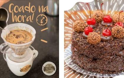Café é bom mas café com bolo é melhor ainda!