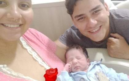 Em meio a pandemia três-lagoense dá à luz em casa, sem auxílio médico