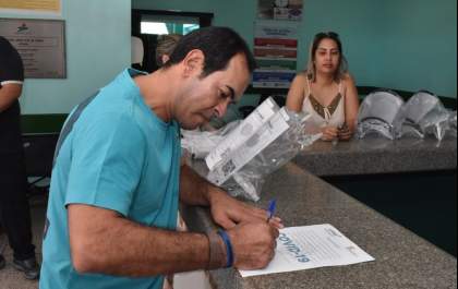 CEM de Selvíria recebe doação de 10 unidades de máscaras tipo “face shields” por meio da UNESP e IFMS