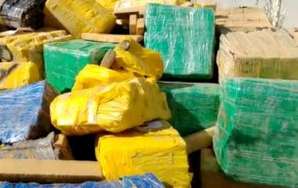 Polícia Militar Rodoviária apreende mais de 12 toneladas de droga&nbsp;no MS