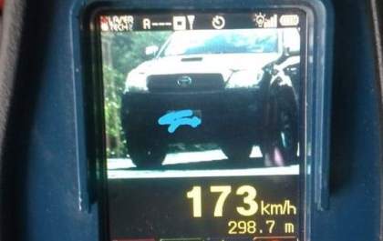 PM autua 700 motoristas por excesso de velocidade em rodovias da região