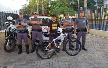 Vítima grava vídeo e ajuda a PM recuperar bicicleta furtada na Marcílio Dias