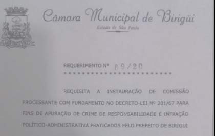 Vereadores se recusam a investigar denúncia contra Salmeirão
