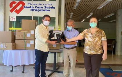 Santa Casa recebe respiradores para atendimento exclusivo de pacientes com covid-19