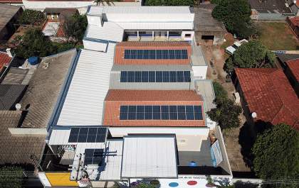 Escola do Governo de Andradina é a primeira a gerar energia solar no município