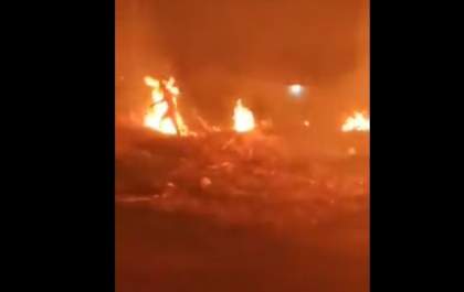 Moradora de Três Lagoas se revolta com queimadas próximas de sua casa