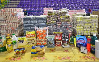 Prefeitura de Araçatuba recebe 17 toneladas de alimentos doados por supermercado