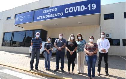 Centro de Atendimento Covid-19 de Andradina em fase final de implantação