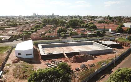 Nova Piscina Olímpica ficará pronta ainda este ano em Andradina