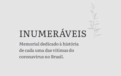 Memorial on-line reúne vítimas do novo coronavírus no Brasil