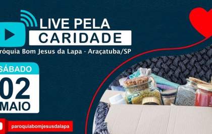 Paróquia realiza live solidária e homenagem a PM morto